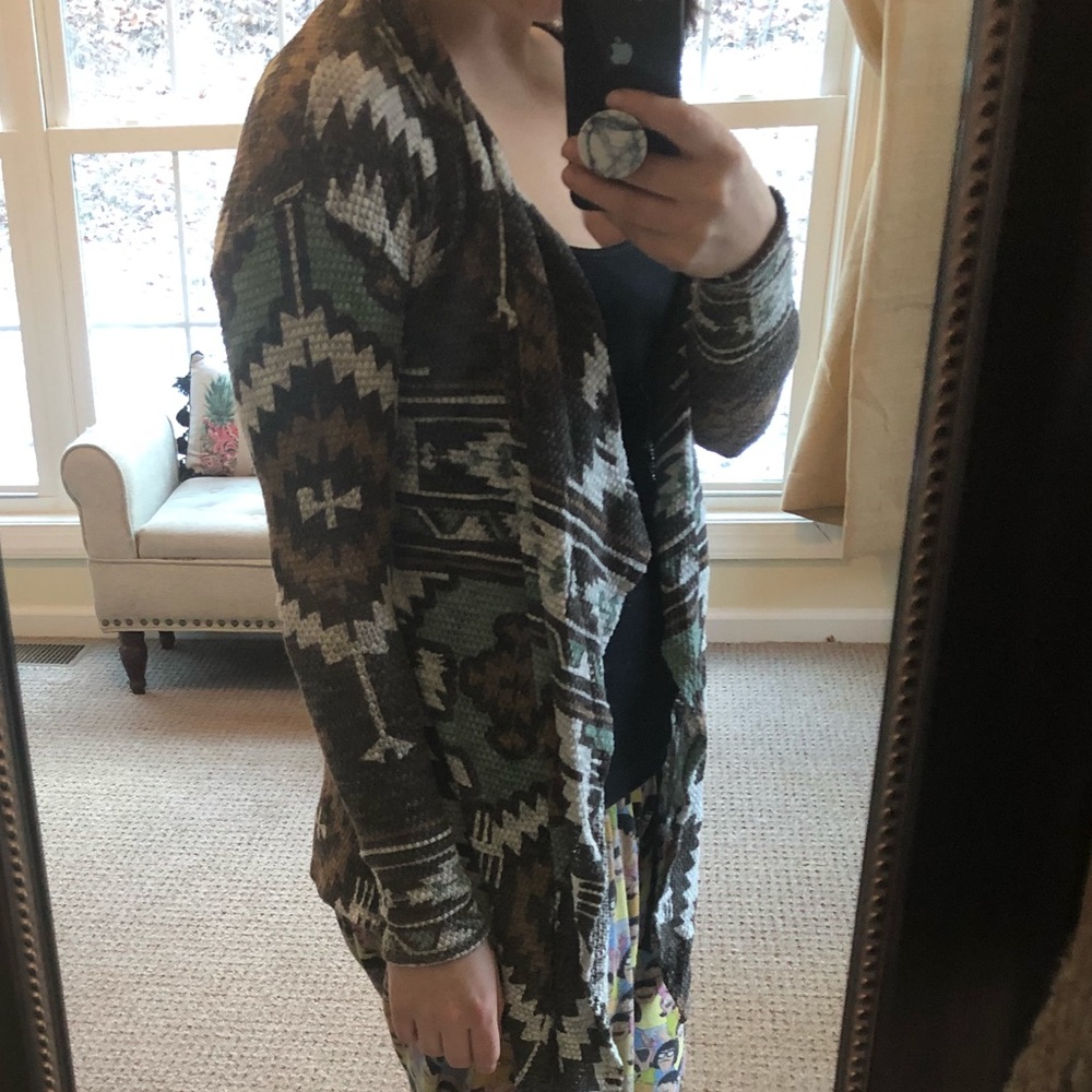 Target Aztec Print Cardigan - Picture 3 of 3